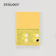 STALOGY 筆記本 日本進(jìn)口本子 192頁(yè)高顏值記事本 商務(wù)送禮日記本 B6半年冊方格 黃色