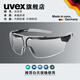 德國UVEX優(yōu)維斯護目鏡騎行防護眼鏡透明防塵防風(fēng)沙防霧眼鏡男運動(dòng)眼鏡 9190175透明鏡片黑白框