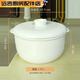斯派德小熊燉盅普通款0.5L0.8L1.6L1.8L2.5L隔水燉盅家用大容量?jì)饶懮w子 1.8L 普通款全套(內膽+蓋)