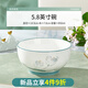 優(yōu)尊陶瓷小清新陶瓷碗盤新款家用ins風(fēng)高級(jí)感加厚湯碗創(chuàng)意碗盤碟餐具單個(gè) 5.8英寸面碗1個(gè)