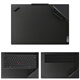 咔咔魚聯(lián)想ThinkPad T14p 2025/24電腦貼紙貼膜14.5英寸AI全能輕薄本機身保護膜 黑色磨砂 ACD面+磨砂防反光屏幕膜+鍵盤膜