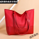 布潮喵婚包新娘包大包包女單肩手提包結婚包百搭托特大包 紅色