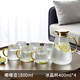 青蘋(píng)果（QINGPINGGUO）冷水壺玻璃耐高溫家用大容量涼水杯泡茶壺套裝耐熱防摔扎壺開(kāi)水瓶