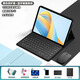 YLPPH適用榮耀平板9/9pro/10/X9Pro/v8pro/Z7/GT鍵盤保護(hù)套/榮耀平板8/V9殼藍(lán)牙鍵盤鼠標(biāo)套裝 保護(hù)套+鍵盤+鼠標(biāo)+鋼化膜+觸屏筆【黑色】 榮耀平板9/Z7-【12.1英寸