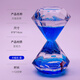 藝馨維尼 創(chuàng  )意油滴水滴液體沙漏抖音同款網(wǎng)紅減壓多色夢(mèng)幻油漏裝飾品禮物 大鉆石-藍