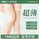 南極人（Nanjiren）夏季護膝保暖關(guān)節(jié)炎女士超薄短款夏款男女通用一對裝