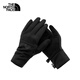 北面（The North Face）手套秋冬25新款戶(hù)外保暖柔軟舒適運動(dòng)騎行彈力防滑輕便手套4SHB JK3/黑色 L