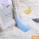 淡雅漸變色流蘇穗子扇墜冰絲線小吊穗古風(fēng)漢服壓襟掛件 天藍(lán)色 多買多送顏色