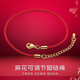 XD延長(zhǎng)鏈腳繩簡(jiǎn)約足鏈學(xué)生森系紅繩腳鏈男女情侶款手工編織線 2mm常規(guī)款紅色