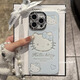 巴蒂尼 卡通鏤空KT貓適用蘋(píng)果15ProMax手機殼iPhone16簡(jiǎn)約ins風(fēng)13日韓新款14閃粉全包鏡頭膜12pro硅膠 藍色鏤空KT貓愛(ài)心+手鏈繩 iPhone 16 Pro Max