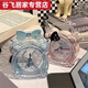 ins芭比風(fēng)鬧鐘學(xué)生專(zhuān)用起床神器高顏值女生新款桌面時(shí)鐘便攜宿舍 一個(gè)隨機款式貼紙