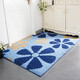 寶麗彩門(mén)口入戶(hù)地墊腳墊家用衛生間防滑吸水門(mén)墊進(jìn)門(mén)地板墊升級加厚門(mén)墊 華麗藍 120*170cm