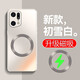 麥煥 OPPO FindX5Pro手機殼防摔磁吸FindX5磨砂保護套鏡頭全包簡約時尚男女款 OPPOFindX5Pro【初雪白】AG磁吸磨砂殼