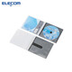 宜麗客（ELECOM）DVD光盤袋DVD保護袋CD收納30片PP保護袋PS4游戲盤藍光電影碟 黑色