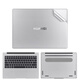 咔咔魚(yú)華為MateBook 14電腦貼紙14Linux版貼膜Ultra筆記本機身外殼保護膜 蘋(píng)果銀 ACD面