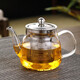 玉蘭香 耐高溫玻璃茶壺泡茶壺過(guò)濾沖茶器茶具套裝加厚不銹鋼花茶壺泡茶 FH-11泡茶壺容量:600ML