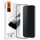 Spigen蘋(píng)果iPhone12鋼化玻璃膜iPhone12ProMax手機貼膜12pro全屏覆蓋防摔 全覆蓋鉆石透明 iPhone12 Mini5.4英寸