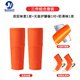 駿邁2025新護腿板襪套男足球護腿固定套兒童護板足球襪男童護小腿專(zhuān)業(yè) （襪套+插板+短襪）橙色 兒童款