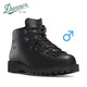 DANNER丹納都市戶(hù)外休閑Mountain Light山脈之光高幫徒步登山鞋工裝靴男 31530-黑色-男款-EE寬版 43
