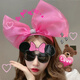 多美憶 生日帽生日場(chǎng)景布置女孩生日快樂(lè )道具芭比粉色發(fā)箍蝴蝶時(shí)尚簡(jiǎn)約