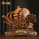 鑫大華威一帆風(fēng)順擺件開(kāi)業(yè)禮品客廳玄關(guān)辦公室退伍紀念品喬遷桌面禮物家居 錦繡前程大號：45*16*45cm