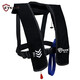 Eyson 永晟專(zhuān)業(yè)自動(dòng)充氣救生衣便攜式航海釣魚(yú)船用成人大浮力背心輕便 黑色自動(dòng)