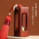 易水閣實(shí)木紫檀手把件轉(zhuǎn)運(yùn)珠印章時(shí)來(lái)運(yùn)轉(zhuǎn)文玩手捻件木雕工藝品隨身禮品 轉(zhuǎn)運(yùn)珠-紅檀