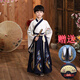 喵駝中小學(xué)生6-8-10-12歲男孩兒童漢服男童古裝漢服國學(xué)服裝小學(xué)生開(kāi)筆禮男童弟子規三字經(jīng)演出服 玉龍白色-送折扇-送鞋子 注鞋子尺碼 160
