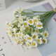 陌花格高檔小雛菊花束仿真花假花干花擺設(shè)客廳餐桌臥室桌面插花裝飾擺件 白色小雛菊 1束