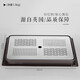 ORTOR茶盤(pán)儲水式家用茶杯托盤(pán)雙層瀝水果盤(pán)水杯盤(pán)不銹鋼瀝水盤(pán)茶 小號儲水茶盤(pán)組合（23*35）
