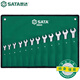 世達（SATA）09040 12件套公制全拋光兩用快扳組套公制手動扳手