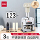 得力（deli） 自動號碼機 打碼機編號打號器頁碼機6位日期可調(diào)數(shù)字印章 3位【送印油+2墨墊+撥號棒】