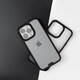 好貼（HODA）柔石磨砂透明防摔手機殼 適用于蘋(píng)果iPhone 13系列 黑邊【蘋(píng)果13ProMax】
