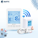 SUITTC 鑫源壁掛爐無線溫控器WIFI觸屏壁掛爐溫度開關(guān)APP遠(yuǎn)程控制wk168 WK168RS無線WiFi-APP版