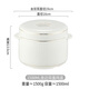 墨凜矮胖燉盅陶瓷隔水燉盅蒸蛋燉罐帶蓋雙蓋湯盅家用燕窩大小內(nèi)膽蒸盅 金邊燉盅1500ml 【有勺】