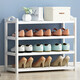 竹藝佳（ZHUYIJIA） 鞋架子簡(jiǎn)易多層鞋柜家用宿舍經(jīng)濟型收納架門(mén)口防塵鞋架置物架子 4層70cm長(cháng)
