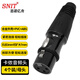 思諾億舟（SNIT）SN-XLR-K 卡儂母頭音頻頭 麥克風(fēng)插接件 KTV音響工程配件卡農(nóng)XLR母頭 話筒線 合金外殼黑色 4個裝