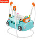費雪（Fisher-Price） 寶寶早教啟智寶寶益智玩具學(xué)步車(chē)兒童玩具六一禮物蹦蹦樂(lè )園 2合1智能小車(chē)蹦跳樂(lè )園  HDY18