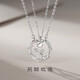 芹娜落落荊棘與玫瑰項鏈男潮流簡約情侶項鏈ins冷淡風花朵吊墜女個性學生七夕情人節(jié)禮物帶刺的玫瑰項鏈 情侶一對