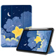 zoyu iPad Air7保護套帶筆槽11英寸2025款M3芯片適用蘋(píng)果Air6保護殼平板2024三折air5卡通可愛(ài)全包 星辰與月【配鋼化膜】 2025/2024款Air7/6【11英寸】