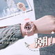 佰時(shí)頓（BASID） 電子手表女學(xué)生運動(dòng)防水韓版時(shí)尚多功能初中青少年男女夜光腕表 女款櫻花粉