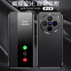 雕殼師適用vivoX200手機殼高端折疊屏電鍍素皮翻蓋磁吸皮套鏡頭全包X200防摔保護套簡約商務(wù)男女新款 【爵士黑】電鍍素皮翻蓋磁吸皮套-鏡頭保護-不頂膜 vivo X200
