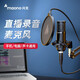 閃克（Sudotack） 麥克風手機直播專用設(shè)備電腦通用聲卡套裝專用錄音棚話筒主播唱歌游戲配音啵啵麥 PM325大振膜懸臂款