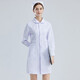 諾爾森護士服長(cháng)袖冬裝醫師服美容院工作服女 01 白色長(cháng)袖 M