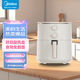 美的（Midea）空氣炸鍋4.7L躍動(dòng)旋風(fēng)盤食物免翻面12道花式菜單雙旋鈕簡(jiǎn)易操作薯?xiàng)l機(jī)MF-KZE5009【ZMD安心系列】