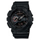 卡西歐CASIO男表 G-SHOCK大表盤雙顯黑金電子表多功能防震防水運動多功能手表 GA-110MB-1A