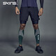 SKINS S3男士速干越野馬拉松專(zhuān)業(yè)跑步健身緊身運動(dòng)壓縮短褲假兩件 藏青色 S