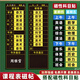 金值 課程表磁貼黑板貼作業(yè)表學(xué)科磁性科目貼中小學(xué)生磁吸可擦課表粉筆寫墻貼磁鐵教室班級軟磁力貼