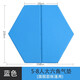 侶友（LEVORYEOU）戶(hù)外六角自動(dòng)充氣床墊防潮墊地墊加厚氣墊床野外露營(yíng)六邊睡覺(jué)地墊 雀巢款藍色-大六角氣墊5cm厚