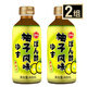 高真日式柚子醋高真柚子醋400ml 日本料理柚子醋烤肉壽喜燒火鍋調味汁 2瓶裝